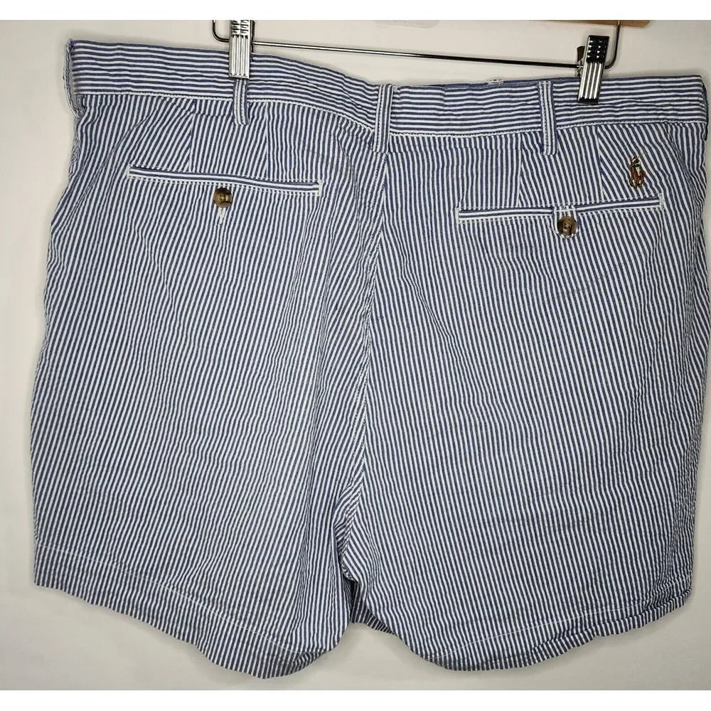 POLO‎ RALPH LAUREN SEERSUCKER SHORTS SIZE 40